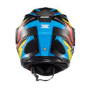 CAPACETE TEXX STRIKE RIDE AZU VERD VERM PRET BRIL 58