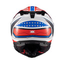 CAPACETE TEXX FECHA KAIMAN FLAG USA  BRIL 64