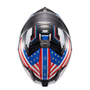 CAPACETE TEXX FECHA KAIMAN FLAG USA  BRIL 64
