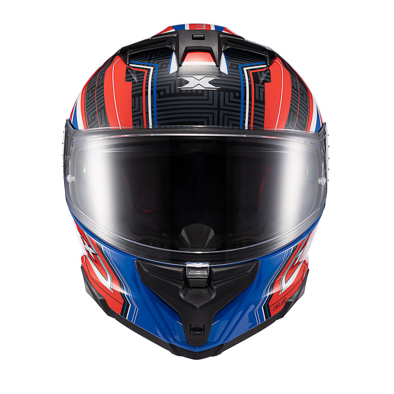 CAPACETE TEXX FECHA KAIMAN FLAG UK  BRIL 56