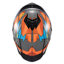CAPACETE TEXX FECHADO SPIHE GEAR VERM AZUL 56