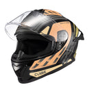 CAPACETE TEXX FECHADO SPIHE CUBE LARANJA 60